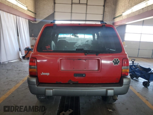 1997 Jeep Grand Cherokee Laredo with VIN 1J4GZ58SXVC723703, listed as a Copart auction lot 89216845 with 247,398 mi miles and Clean Title. Bid and sale history available at carsss.com. Image 6.