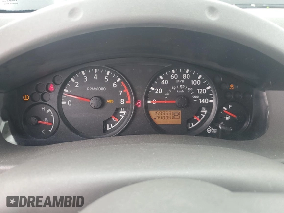 2014 Nissan Frontier SV with VIN 1N6AD0ER0EN752689, listed as a Copart auction lot 61482715 with 159,953 mi miles and Salvage title. Bid and sale history available at DreamBid. Image 9.