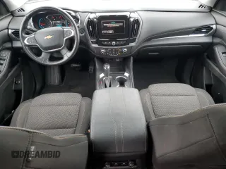 2018 Chevrolet Traverse LT Cloth with VIN 1GNERGKW1JJ249464, listed as a Copart auction lot 55763815 with 107,766 mi miles and Clean Title. Bid and sale history available at carsss.com. Image 8.