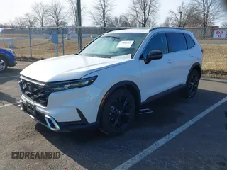 2025 Honda CR-V Sport Touring with VIN 5J6RS6H92SL014677, listed as a IAAI auction lot 41500211 with 4,853 mi miles and . Bid and sale history available at carsss.com. Image 2.