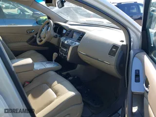 2010 Nissan Murano SL with VIN JN8AZ1MW5AW127604, listed as a IAAI auction lot 40424207 with 144,968 mi miles. Bid and sale history available at carsss.com. Image 5.