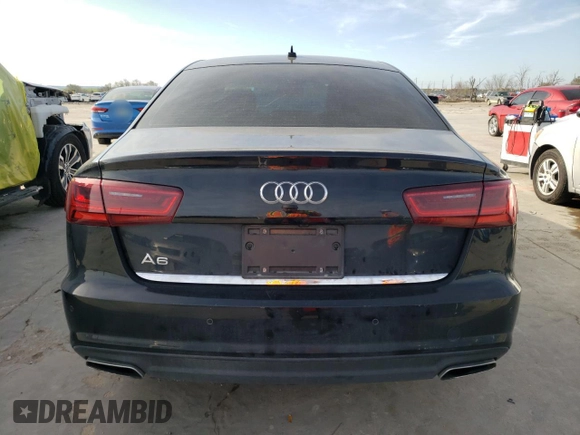 2017 Audi A6 Premium Plus with VIN WAUD8AFC6HN134539, listed as a Copart auction lot 43534113 with 122,214 mi miles. Bid and sale history available at carsss.com. Image 6.