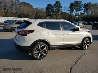 2022 Nissan Rogue Sport SL with VIN JN1BJ1CW6NW485215, listed as a Copart auction lot 88264005 with 56,970 mi miles and Salvage Title. Bid and sale history available at carsss.com. Image 3.
