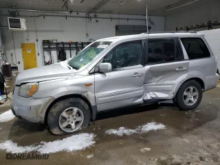 2007 Honda Pilot EX-L with VIN 5FNYF28517B024896, listed as a Copart auction lot 43929425 with 110,273 mi miles and Salvage Title. Bid and sale history available at carsss.com. Image 1.