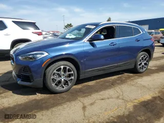 2023 BMW X2 xDrive28i with VIN WBXYJ1C03P5V34921, listed as a Copart auction lot 53902635 with 9,812 mi miles and Clean Title. Bid and sale history available at carsss.com. Image 1.
