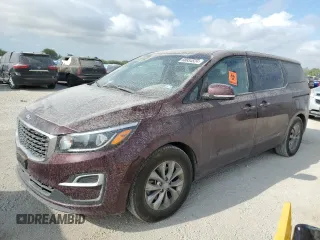 2020 Kia Sedona LX with VIN KNDMB5C16L6625338, listed as a Copart auction lot 68934524 with Not Provided miles and Salvage Title. Bid and sale history available at carsss.com. Image 1.
