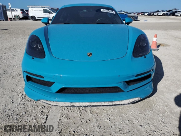 2018 Porsche Cayman S with VIN WP0AB2A84JS278422, listed as a Copart auction lot 74666364 with Not Provided miles and Non Repairable. Bid and sale history available at DreamBid. Image 5.