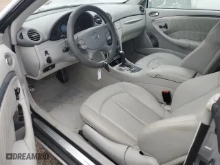2003 Mercedes-Benz CLK-Class 3.2L with VIN WDBTJ65J33F051152, listed as a Copart auction lot 43031405 with 0 mi miles and Salvage Title. Bid and sale history available at carsss.com. Image 8.
