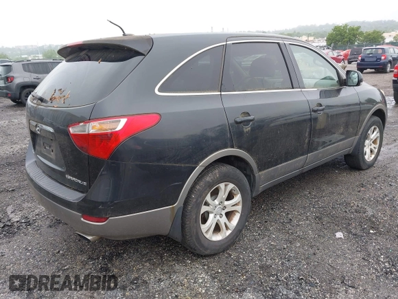 2008 Hyundai Veracruz GLS with VIN KM8NU13C48U073443, listed as a IAAI auction lot 42373199 with 216,736 mi miles and . Bid and sale history available at DreamBid. Image 4.