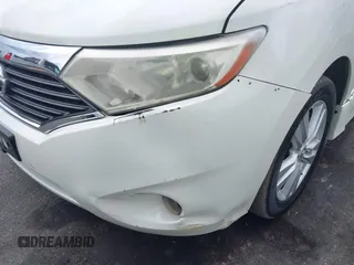 2014 Nissan Quest SL with VIN JN8AE2KP5E9100582, listed as a IAAI auction lot 42106685 with 161,491 mi miles. Bid and sale history available at carsss.com. Image 6.