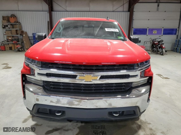 2020 Chevrolet Silverado 1500 LT with VIN 3GCUYDET4LG340403, listed as a Copart auction lot 46657645 with 76,676 mi miles and Salvage Title. Bid and sale history available at carsss.com. Image 5.