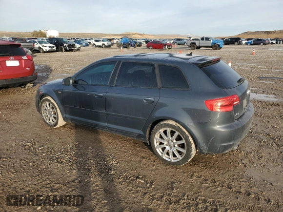 2011 Audi A3 Premium Plus with VIN WAUKJAFM0BA037209, listed as a Copart auction lot 80162204 with 96,964 mi miles and Salvage title. Bid and sale history available at DreamBid. Image 2.