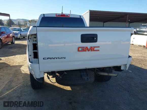 2015 GMC Canyon 2WD with VIN 1GTG5AE39F1140916, listed as a IAAI auction lot 41298357 with 96,050 mi miles and . Bid and sale history available at DreamBid. Image 6.