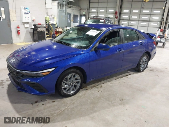 2024 Hyundai Elantra SEL with VIN KMHLM4DG4RU842843, listed as a IAAI auction lot 42118076 with 6,242 mi miles and . Bid and sale history available at DreamBid. Image 17.