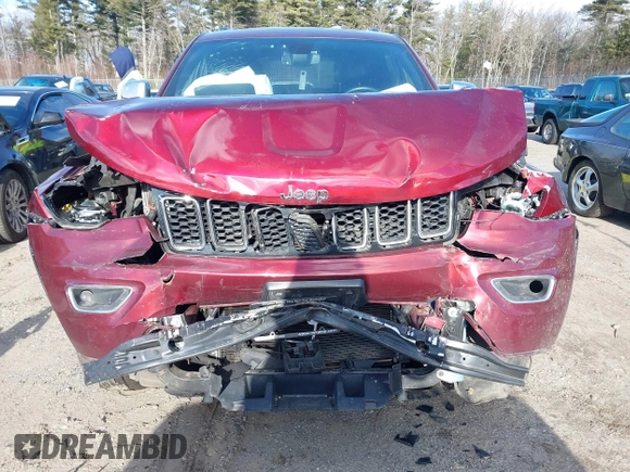2021 Jeep Grand Cherokee 80th Anniversary with VIN 1C4RJFBG4MC579984, listed as a IAAI auction lot 41242952 with 120,151 mi miles and . Bid and sale history available at DreamBid. Image 13.
