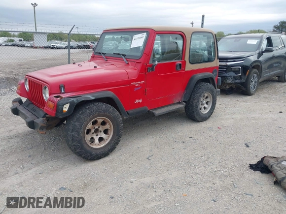 1998 Jeep Wrangler Sport with VIN 1J4FY19SXWP751159, listed as a IAAI auction lot 42195091 with 155,996 mi miles and . Bid and sale history available at DreamBid. Image 2.