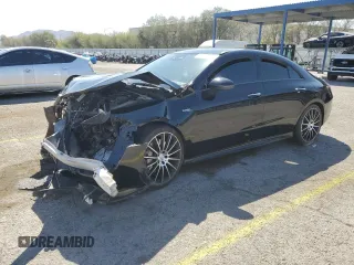 2022 Mercedes-Benz CLA 35 AMG z VIN W1K5J5BB9NN297137, wystawiony jako Copart lot #52451635 z przebiegiem 30 314 mil mil oraz Szkoda całkowita • Salvage title. Historia ofert i sprzedaży dostępna na DreamBid. Obrazek 1.