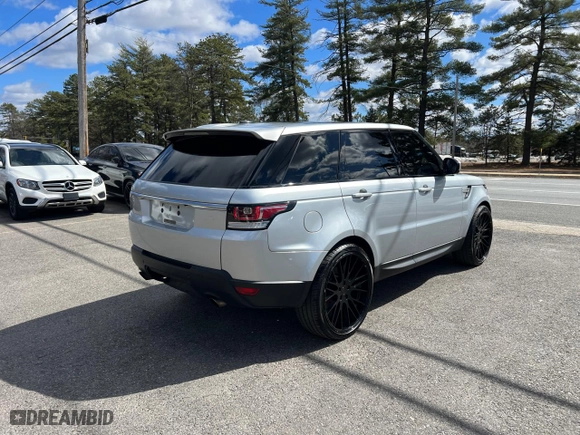 2014 Land Rover Range Rover Sport V8 Dynamic with VIN SALWR2EF1EA304781, listed as a Copart auction lot 51217735 with NaN miles and Clean Title. Bid and sale history available at carsss.com. Image 4.