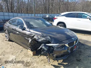 2018 BMW 4 Series 430i xDrive with VIN WBA4J3C54JBG95242, listed as a IAAI auction lot 41180565 with 83,710 mi miles and . Bid and sale history available at DreamBid. Image 6.