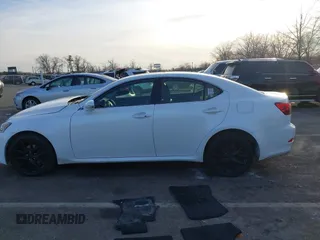 2013 Lexus IS 250 with VIN JTHCF5C27D5063030, listed as a IAAI auction lot 41475197 with 120,501 mi miles and . Bid and sale history available at DreamBid. Image 14.