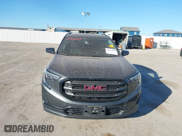 2020 GMC Terrain SLE with VIN 3GKALMEV7LL142753, listed as a IAAI auction lot 41815055 with 92,003 mi miles. Bid and sale history available at carsss.com. Image 6.