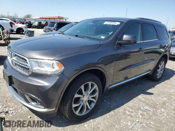 2018 Dodge Durango SXT with VIN 1C4RDJAG2JC474786, listed as a Copart auction lot 51958135 with 62,419 mi miles and Salvage title. Bid and sale history available at DreamBid. Image 1.