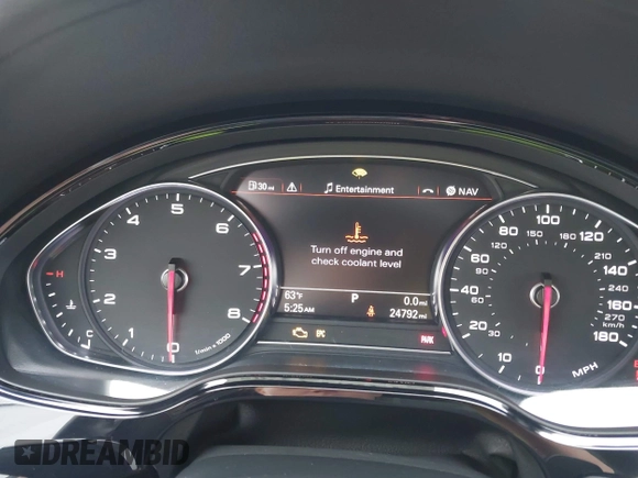 2017 Audi A8 с VIN WAU44AFD2HN018615, выставлен на аукционе IAAI как лот 42807685 с пробегом 24 792 миль миль и . История ставок и продаж доступна на DreamBid. Изображение 7.