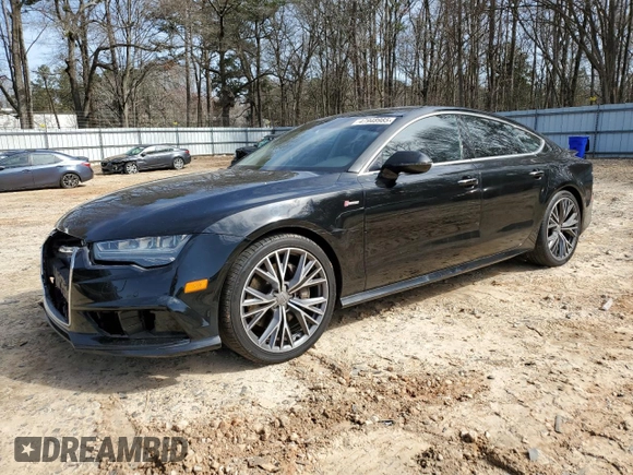 2016 Audi A7 3.0 Premium Plus with VIN WAUWGAFC8GN004529, listed as a Copart auction lot 47948985 with 131,585 mi miles and Salvage Title. Bid and sale history available at carsss.com. Image 1.