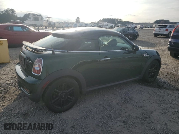2013 MINI Coupe S z VIN WMWSX3C51DT409008, wystawiony jako Copart lot #82781914 z przebiegiem 122 465 mil mil oraz Czysty tytuł • Clean title. Historia ofert i sprzedaży dostępna na DreamBid. Obrazek 3.
