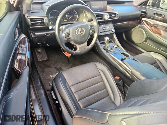 2018 Lexus RC 300 with VIN JTHHA5BCXJ5007982, listed as a Copart auction lot 61306655 with 104,065 mi miles and Salvage title. Bid and sale history available at DreamBid. Image 8.