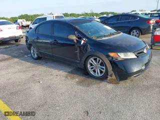2008 Honda Civic Sdn Si with VIN 2HGFA55518H703818, listed as a IAAI auction lot 41991131 with 148,522 mi miles. Bid and sale history available at carsss.com. Image 1.
