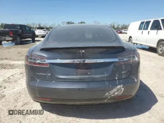 2017 Tesla Model S 100D with VIN 5YJSA1E20HF194600, listed as a Copart auction lot 49068495 with 52,023 mi miles and Salvage title. Bid and sale history available at DreamBid. Image 6.