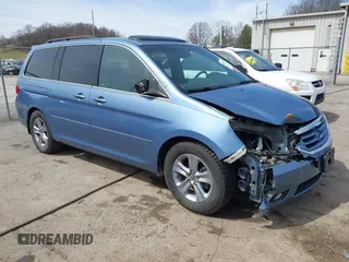 2009 Honda Odyssey Touring с VIN 5FNRL38989B017985, выставлен на аукционе IAAI как лот 41802054 с пробегом 134 594 миль миль и . История ставок и продаж доступна на DreamBid. Изображение 1.
