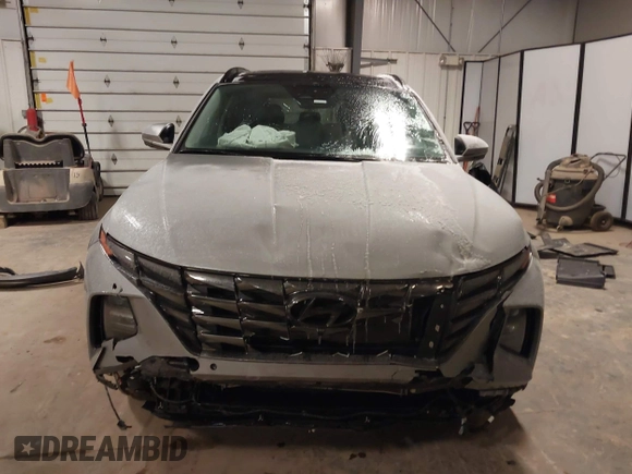 2023 Hyundai Tucson Limited with VIN KM8JECAE0PU213725, listed as a IAAI auction lot 41416606 with 16,674 mi miles and . Bid and sale history available at DreamBid. Image 13.