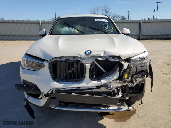 2020 BMW X3 sDrive30i with VIN 5UXTY3C0XLLU70668, listed as a Copart auction lot 46377525 with 0 mi miles and Salvage Title. Bid and sale history available at carsss.com. Image 5.