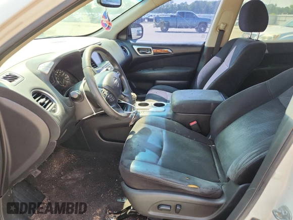 2016 Nissan Pathfinder S with VIN 5N1AR2MN8GC661680, listed as a Copart auction lot 59796815 with 162,104 mi miles and Salvage title. Bid and sale history available at DreamBid. Image 7.