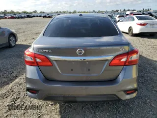 2017 Nissan Sentra S with VIN 3N1AB7APXHY207499, listed as a Copart auction lot 52257755 with 140,940 mi miles and Salvage Title. Bid and sale history available at carsss.com. Image 6.