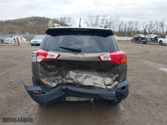 2015 Toyota RAV4 LE with VIN 2T3BFREV1FW245801, listed as a IAAI auction lot 42039074 with 129,181 mi miles. Bid and sale history available at carsss.com. Image 16.