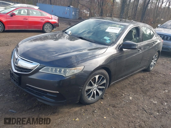 2015 Acura TLX with VIN 19UUB1F30FA023303, listed as a IAAI auction lot 41868818 with 177,616 mi miles and . Bid and sale history available at DreamBid. Image 18.