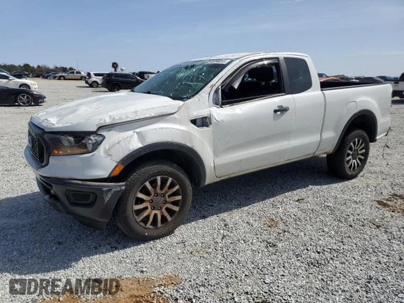 2019 Ford Ranger XL with VIN 1FTER1EHXKLA06339, listed as a Copart auction lot 48296695 with 136,499 mi miles and Salvage Title. Bid and sale history available at carsss.com. Image 1.