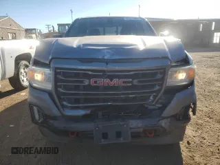 2022 GMC Canyon 4WD AT4 w/Leather with VIN 1GTG6FEN2N1287329, listed as a Copart auction lot 46471595 with 38,694 mi miles and Salvage Title. Bid and sale history available at carsss.com. Image 5.