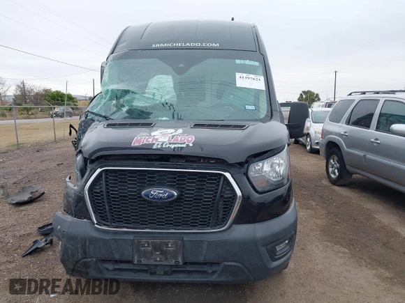 2023 Ford Transit Cargo with VIN 1FTBR3XG9PKA31930, listed as a IAAI auction lot 41397621 with 62,874 mi miles and . Bid and sale history available at DreamBid. Image 13.