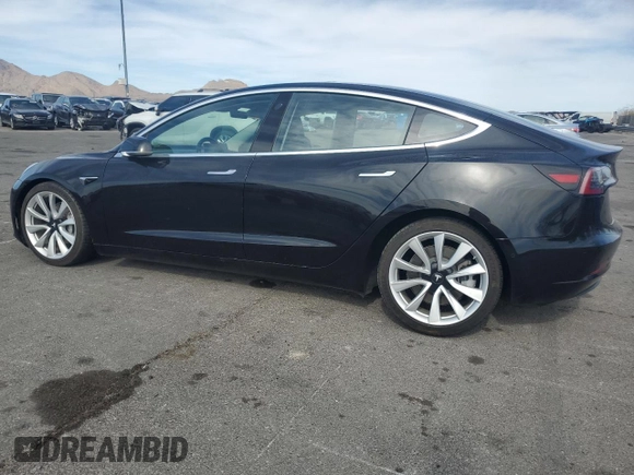 2018 Tesla Model 3 Long Range Battery with VIN 5YJ3E1EA3JF053638, listed as a Copart auction lot 49630965 with 52,131 mi miles and Salvage Title. Bid and sale history available at DreamBid. Image 2.