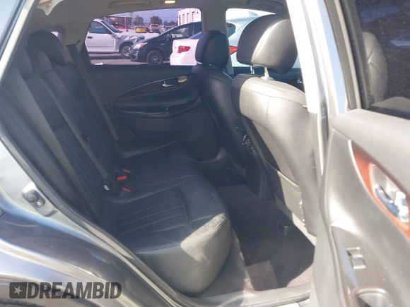 2017 Infiniti QX50 with VIN JN1BJ0RP7HM389345, listed as a IAAI auction lot 41906473 with 36,331 mi miles. Bid and sale history available at carsss.com. Image 8.