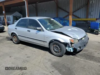 2003 Mazda Protege DX with VIN JM1BJ225730217866, listed as a Copart auction lot 53854075 with 105,782 mi miles and Salvage Title. Bid and sale history available at DreamBid. Image 4.