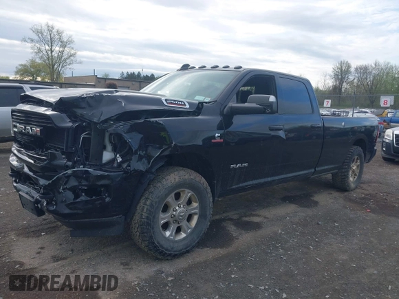 2019 Ram 2500 Big Horn with VIN 3C6UR5JL0KG700152, listed as a IAAI auction lot 42180625 with 94,282 mi miles. Bid and sale history available at carsss.com. Image 2.