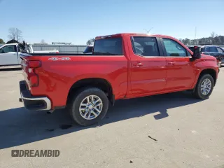 2021 Chevrolet Silverado 1500 LT with VIN 1GCUYDED6MZ418884, listed as a Copart auction lot 47637625 with 105,062 mi miles and Salvage Title. Bid and sale history available at carsss.com. Image 3.