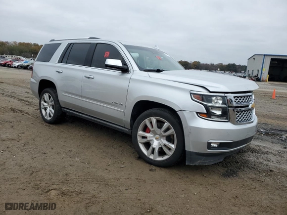 2018 Chevrolet Tahoe Premier with VIN 1GNSCCKC8JR150855, listed as a Copart auction lot 83774794 with 0 mi miles and Salvage Title. Bid and sale history available at carsss.com. Image 4.