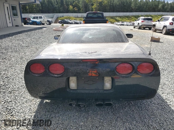 2003 Chevrolet Corvette Z06 with VIN 1G1YY12SX35132165, listed as a Copart auction lot 75960994 with 145,382 mi miles and Salvage Title. Bid and sale history available at carsss.com. Image 6.