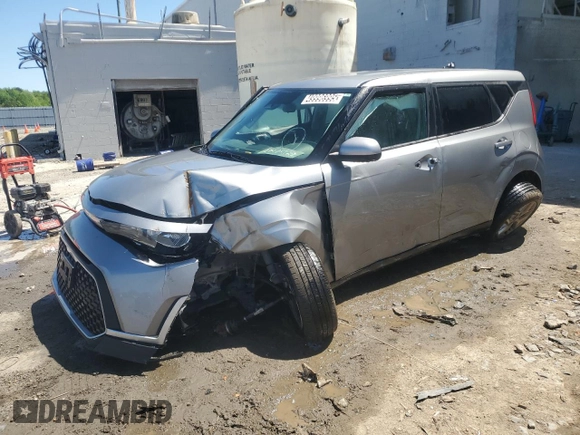 2023 Kia Soul LX with VIN KNDJ23AU0P7873282, listed as a Copart auction lot 49996995 with 85,704 mi miles and Clean Title. Bid and sale history available at DreamBid. Image 1.